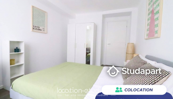 Colocation �tudiante Studio &agrave; Nice (06100)