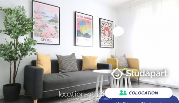 Colocation �tudiante Studio &agrave; Nice (06100)