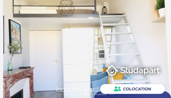 Colocation �tudiante Studio &agrave; Nice (06100)