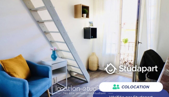 Colocation �tudiante Studio &agrave; Nice (06100)