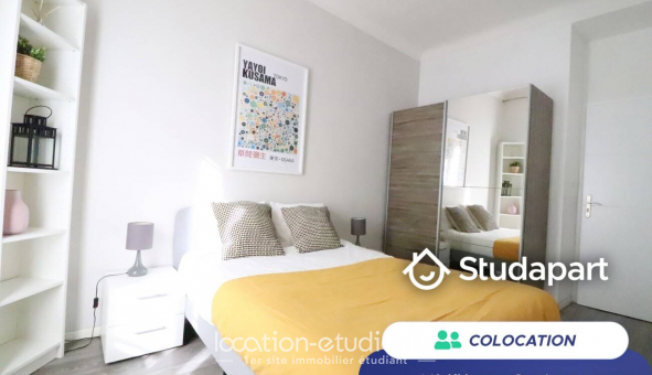 Colocation �tudiante Studio &agrave; Nice (06100)