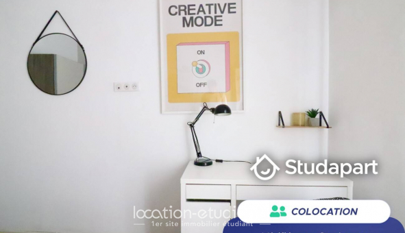 Colocation �tudiante Studio &agrave; Nice (06100)