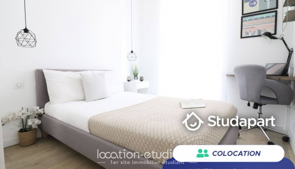 Colocation �tudiante Studio &agrave; Nice (06100)