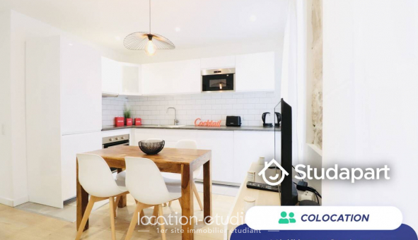 Colocation �tudiante Studio &agrave; Nice (06100)