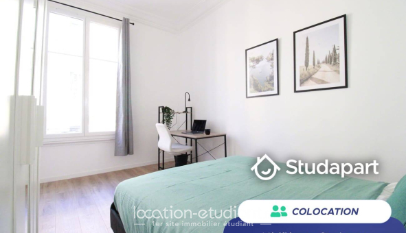 Colocation étudiante Studio &agrave; Nice (06100)