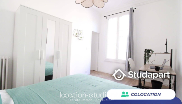 Colocation étudiante Studio &agrave; Nice (06100)