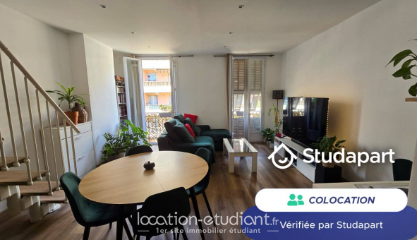 Colocation �tudiante Studio &agrave; Nice (06100)