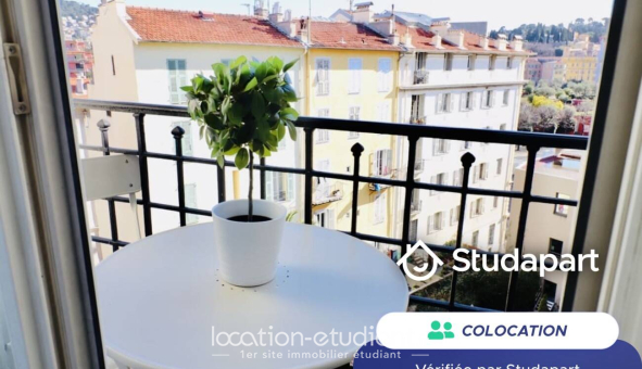 Colocation étudiante Studio &agrave; Nice (06100)
