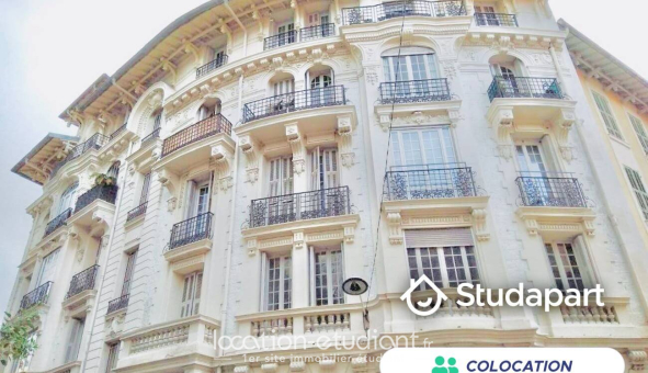 Colocation étudiante Studio &agrave; Nice (06100)
