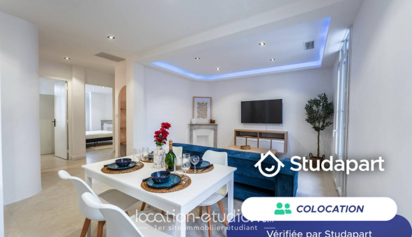 Colocation �tudiante Studio &agrave; Nice (06100)