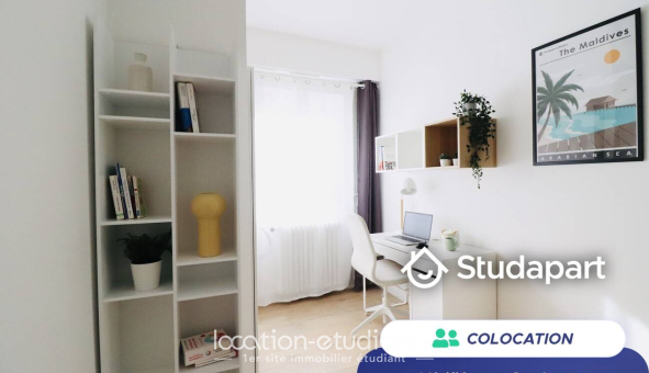 Colocation étudiante Studio &agrave; Nice (06100)