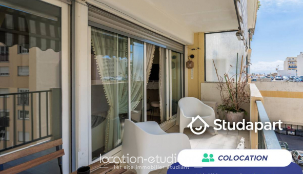 Colocation �tudiante Studio &agrave; Nice (06100)