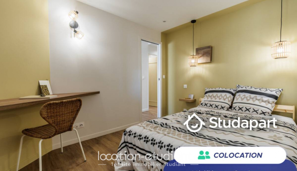 Colocation �tudiante Studio &agrave; Nice (06100)