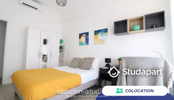 Colocation �tudiante Studio &agrave; Nice (06100)