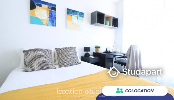 Colocation �tudiante Studio &agrave; Nice (06100)