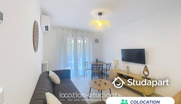 Colocation �tudiante Studio &agrave; Nice (06100)