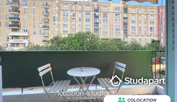 Colocation �tudiante Studio &agrave; Nice (06100)