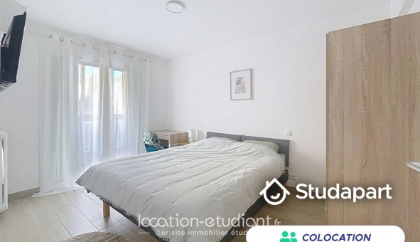 Colocation �tudiante Studio &agrave; Nice (06100)