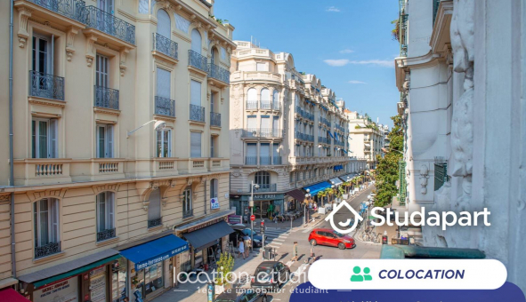 Colocation �tudiante Studio &agrave; Nice (06100)