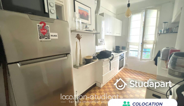Colocation �tudiante Studio &agrave; Nice (06100)