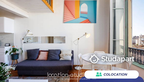 Colocation �tudiante Studio &agrave; Nice (06100)