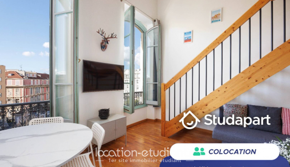 Colocation �tudiante Studio &agrave; Nice (06100)