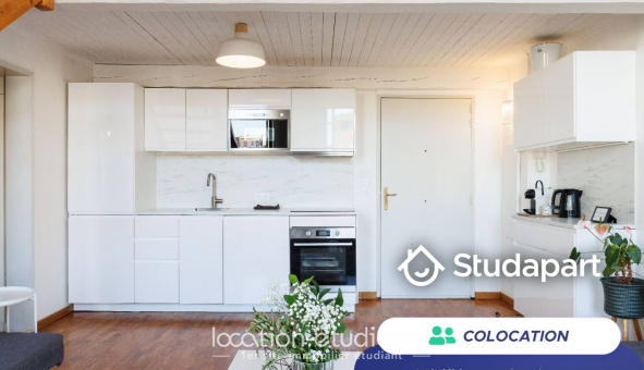 Colocation �tudiante Studio &agrave; Nice (06100)