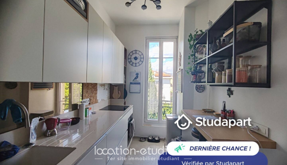 Colocation �tudiante Studio &agrave; Nice (06100)