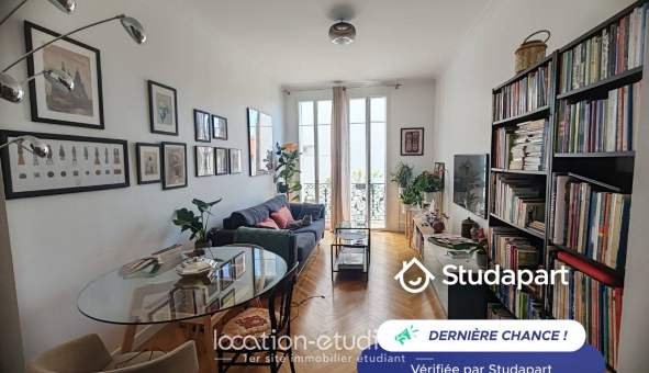 Colocation �tudiante Studio &agrave; Nice (06100)