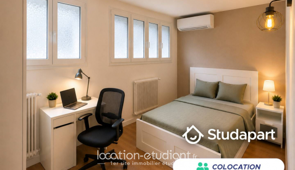 Colocation �tudiante Studio &agrave; Nice (06100)
