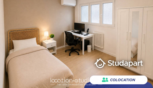 Colocation �tudiante Studio &agrave; Nice (06100)