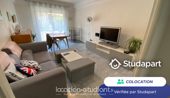 Colocation étudiante T3 à Nice (06100)