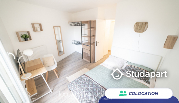 Colocation �tudiante Studio &agrave; Noisiel (77186)