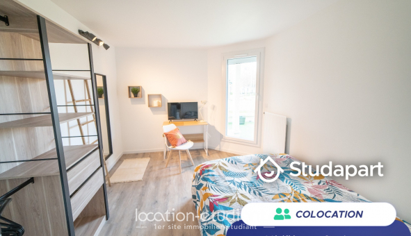 Colocation �tudiante Studio &agrave; Noisiel (77186)