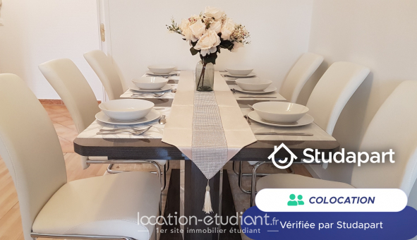 Colocation �tudiante Studio &agrave; Noisiel (77186)