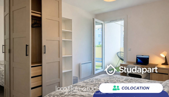 Colocation �tudiante Studio &agrave; Noisy le Grand (93160)