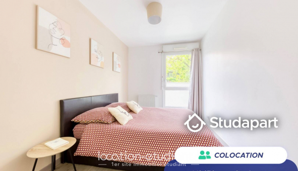 Colocation tudiante Chambre dans une colocation de 10m2