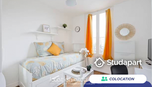 Colocation tudiante Chambre dans une colocation de 8m2