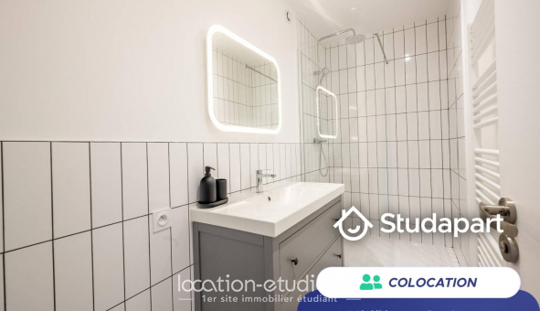 Colocation tudiante Chambre dans une colocation de 12m2