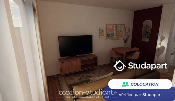 Colocation tudiante Studio à Olivet (45160)