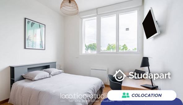 Colocation �tudiante Studio &agrave; Orli�nas (69530)