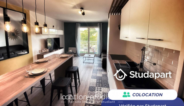 Colocation �tudiante Studio &agrave; Orli�nas (69530)