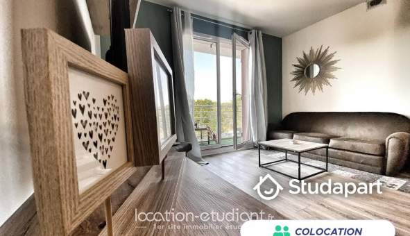 Colocation �tudiante Studio &agrave; Orli�nas (69530)