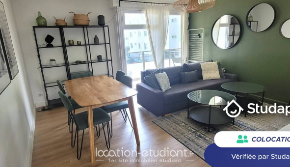 Colocation �tudiante Studio &agrave; Orvault (44700)