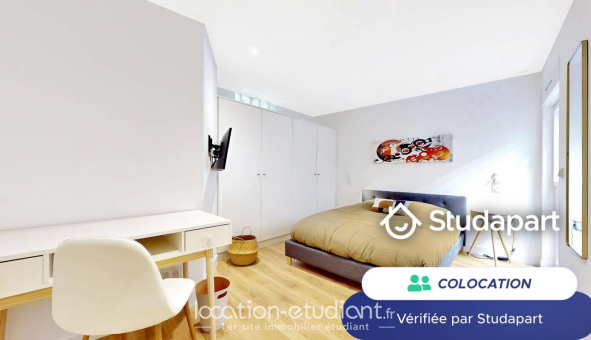 Colocation �tudiante Studio &agrave; Oullins (69600)