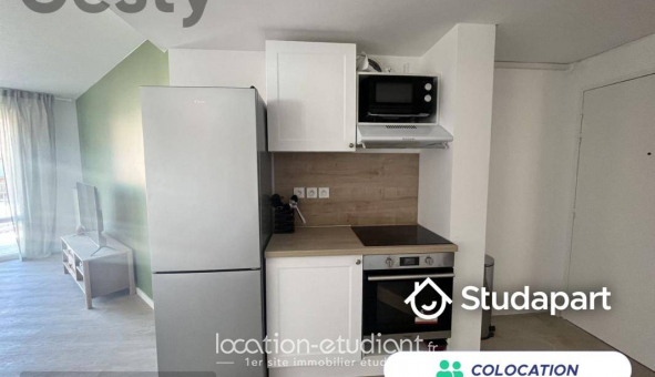 Colocation �tudiante Studio &agrave; Oullins (69600)