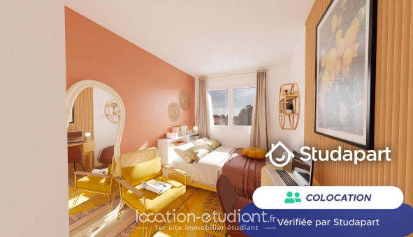 Colocation tudiante Chambre dans une colocation de 9m2