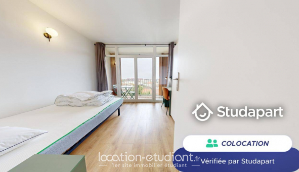 Colocation tudiante Chambre dans une colocation de 9m2
