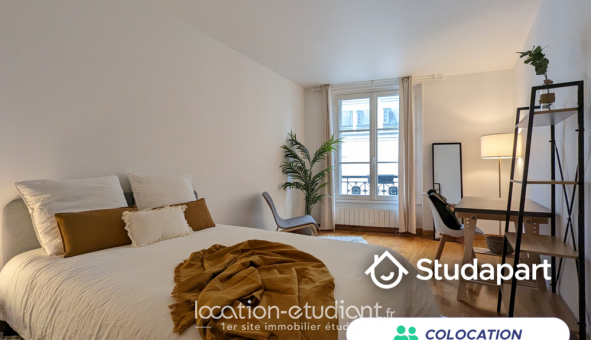 Colocation tudiante Studio à Paris 01er arrondissement (75001)