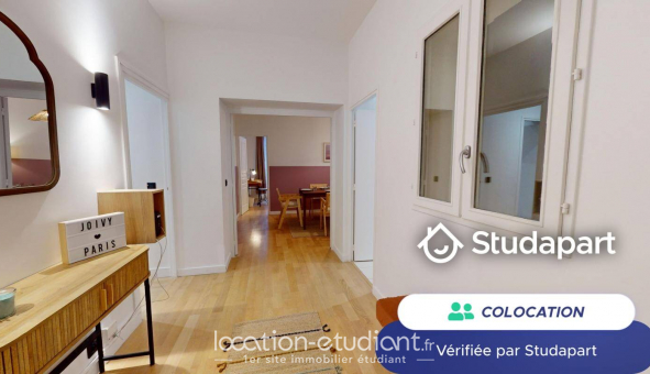 Colocation tudiante Studio à Paris 01er arrondissement (75001)